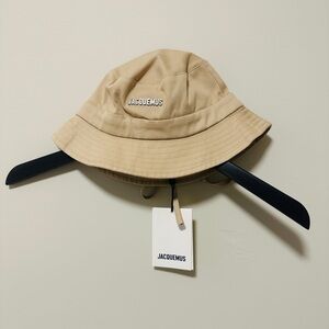 Jacquemus Beige Bucket Hat